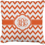 Chevron Faux-Linen Throw Pillow 16" (Personalized)