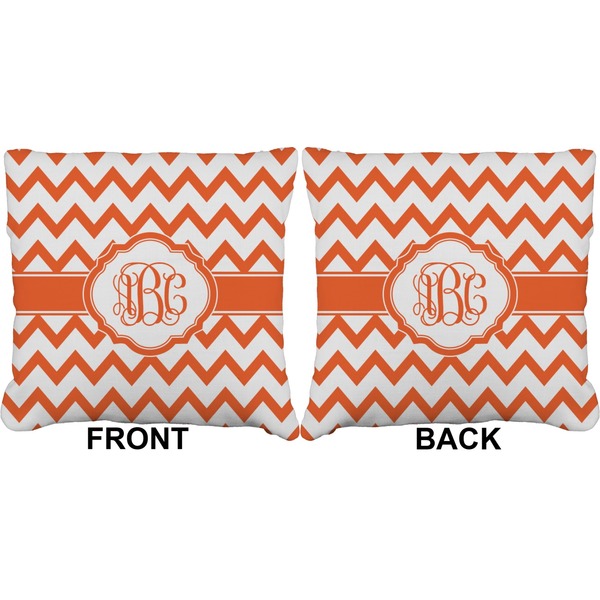 Chevron Burlap Pillow Approval