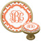 Chevron Cabinet Knob - Gold (Personalized)