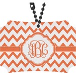 Chevron Rear View Mirror Ornament (Personalized)