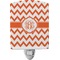 Chevron Ceramic Night Light (Personalized)