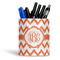 Chevron Ceramic Pen Holder