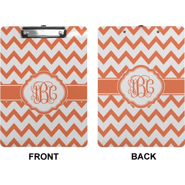 Chevron Clipboard (Letter) (Front + Back)