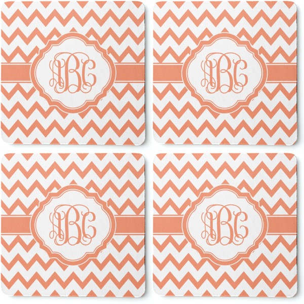 Chevron Coaster Rubber Back - Apvl