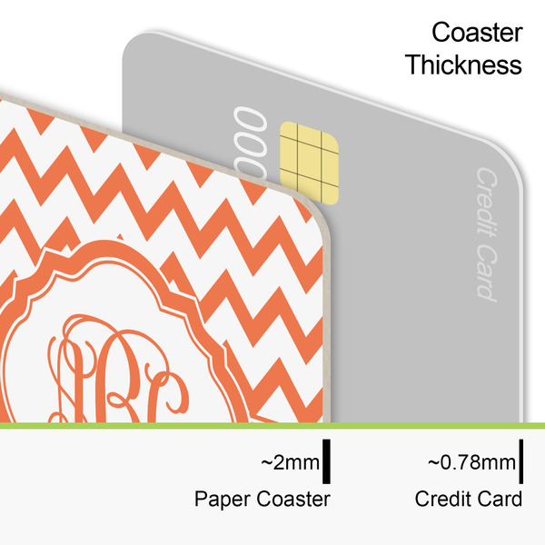 Chevron Coaster Thickness