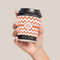 Chevron Coffee Cup Sleeve - LIFESTYLE
