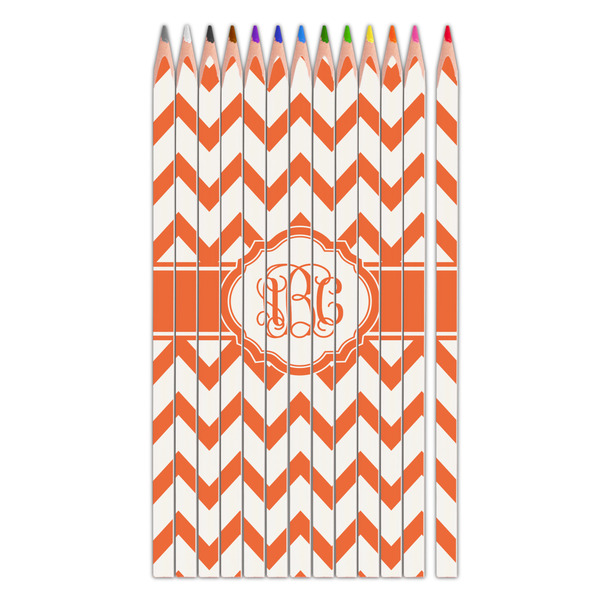 Custom Chevron Colored Pencils (Personalized)