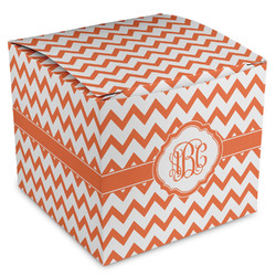 Chevron Cube Favor Gift Boxes (Personalized)