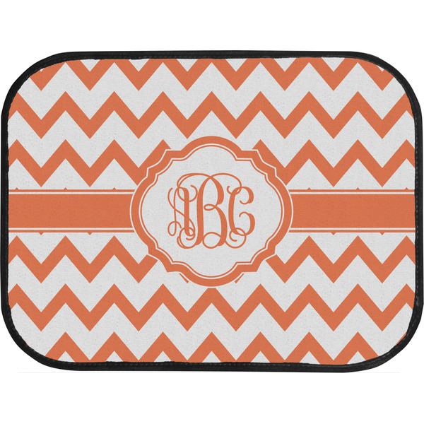 Chevron Back Seat Car Mat