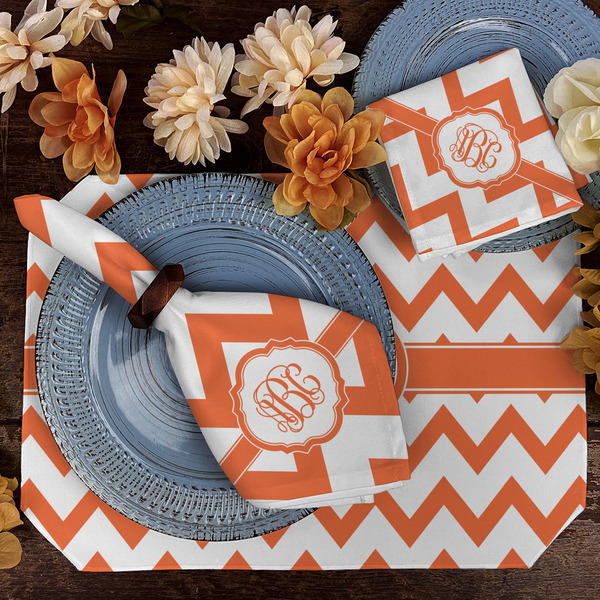 Chevron Dining Set