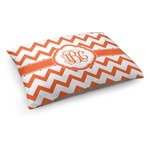 Chevron Dog Bed - Medium w/ Monogram