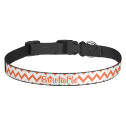 Chevron Dog Collar - Medium (Personalized)
