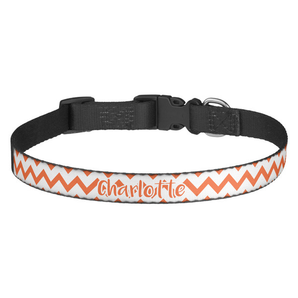 Custom Chevron Dog Collar (Personalized)
