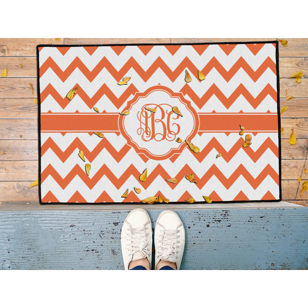 Chevron Door Mat - LIFESTYLE (Med)