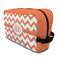 Chevron Toiletry Bag / Dopp Kit (Personalized)