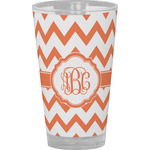Chevron Pint Glass - Full Color (Personalized)