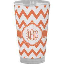 Chevron Pint Glass - Full Color (Personalized)