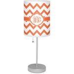 Chevron Lamp with Drum Shade (Personalized)