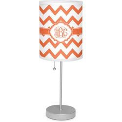Chevron Lamp with Drum Shade (Personalized)