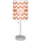 Chevron Drum Lampshade with base included