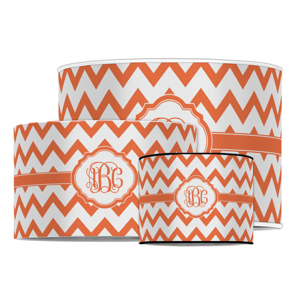 Chevron Drum Lampshades - MAIN