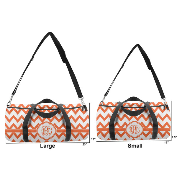 Chevron Duffle Bag Small and Large