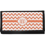 Chevron Canvas Checkbook Cover (Personalized)