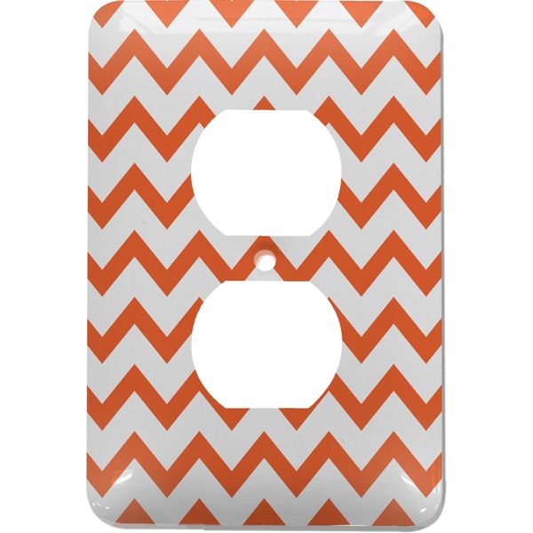 Custom Chevron Electric Outlet Plate