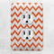 Chevron Electric Outlet Plate - LIFESTYLE