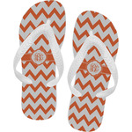 Chevron Flip Flops - Small (Personalized)