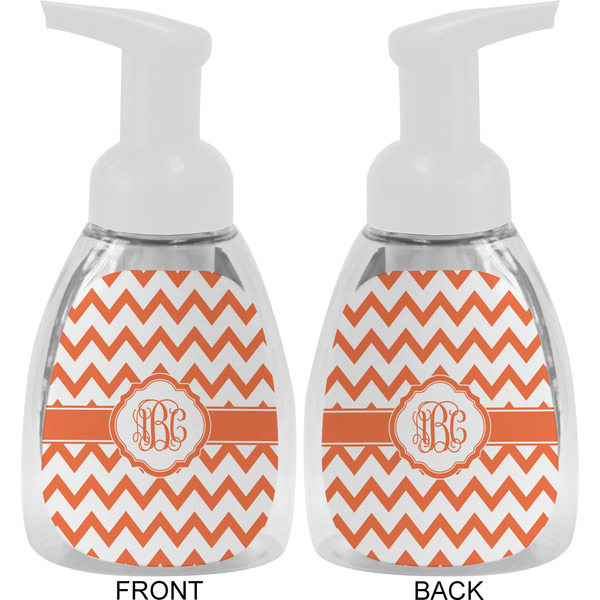 Chevron Foam Soap Bottle Approval - White