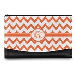 Chevron Genuine Leather Women's Wallet - Small (Personalized)