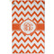 Chevron Golf Towel (Personalized) - APPROVAL (Small Full Print)