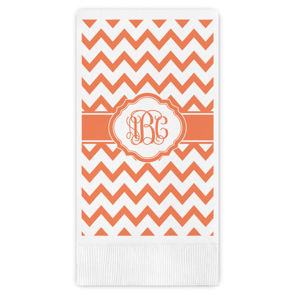 Custom Chevron Guest Towels - Full Color (Personalized)