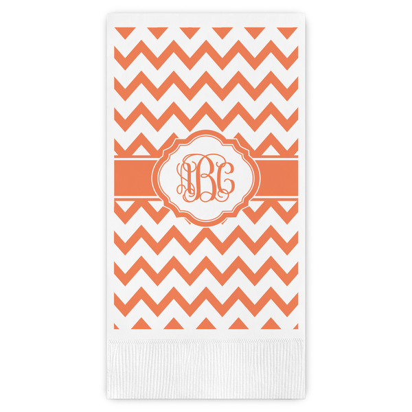 Custom Chevron Guest Paper Towels - Full Color (Personalized)