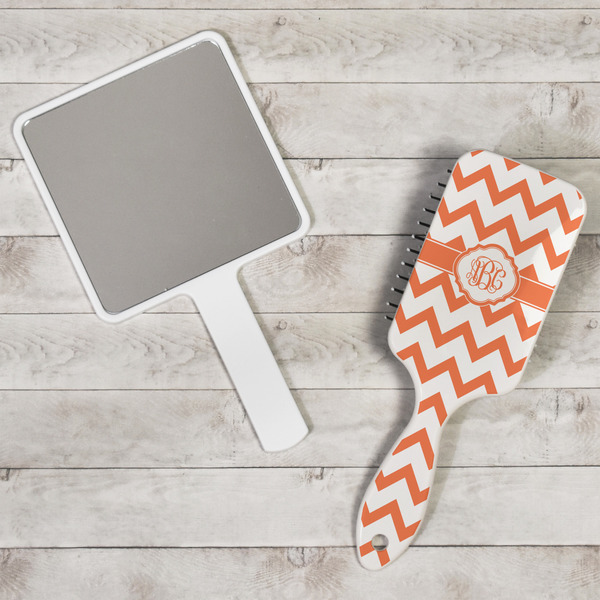 Chevron Hair Brush - In Context