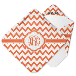 Chevron Hooded Baby Towel (Personalized)