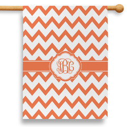 Chevron 28" House Flag - Double Sided (Personalized)