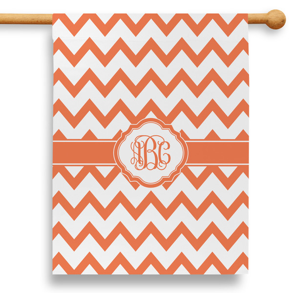 Custom Chevron 28" House Flag (Personalized)