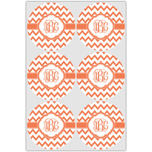 Chevron Icing Circle - Large - Set of 6