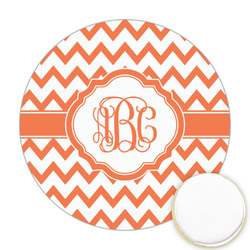Chevron Printed Cookie Topper - 2.5" (Personalized)