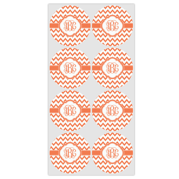 Chevron Icing Circle - Medium - Set of 8