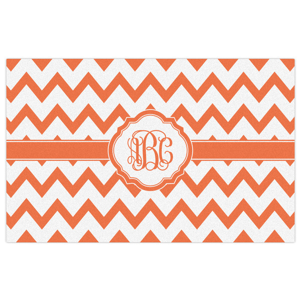 Chevron Indoor / Outdoor Rug - 5'x8' - Front Flat