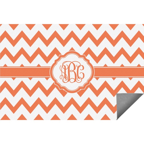 Custom Chevron Indoor / Outdoor Rug - 5'x8' (Personalized)