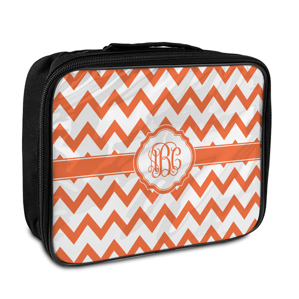 Custom Chevron Insulated Lunch Bag (Personalized)