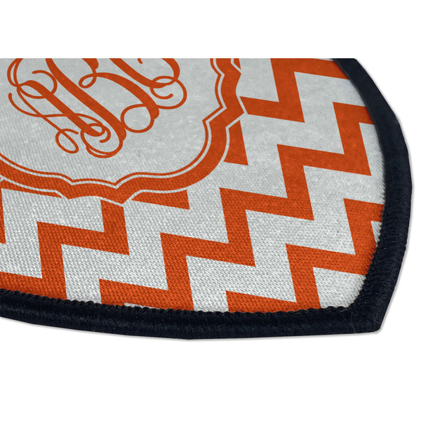 Chevron Iron on Shield 3 Detail