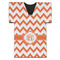 Chevron Jersey Bottle Cooler (Personalized)