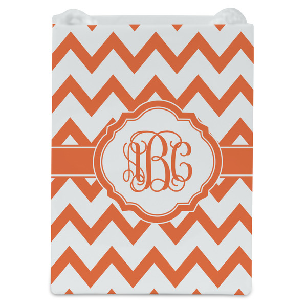 Chevron Jewelry Gift Bag - Matte - Front