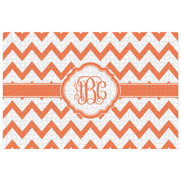 Custom Chevron Jigsaw Puzzle - 1000-piece (Personalized)