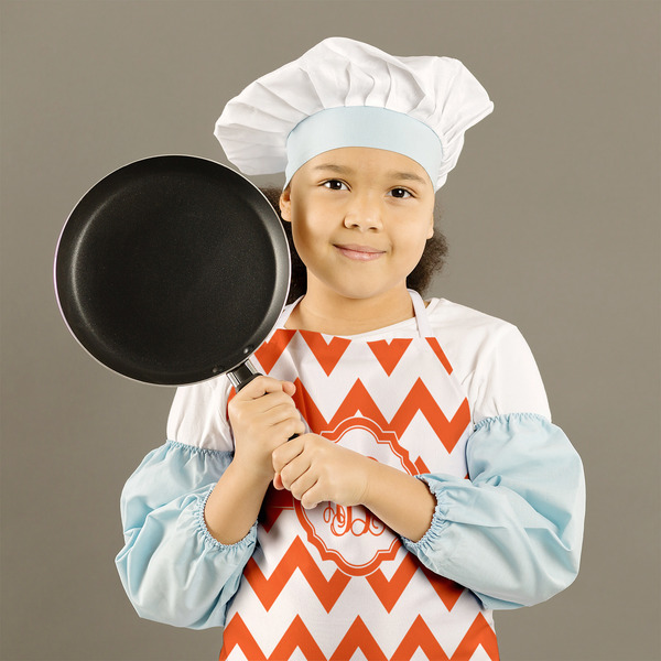 Chevron Kid's Aprons - Medium - Lifestyle
